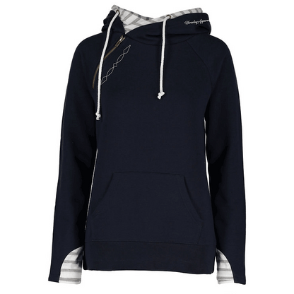 Fancy Stitch Hoodie: Navy