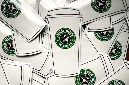 Starbuck Equestrian Cup Sticker